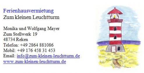 Ferienhausvermietung "Zum kleinen Leuchtturm" in Norden